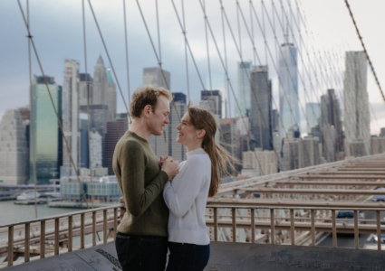 new york proposal and engagement photographer